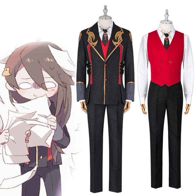 Virtual YouTuber Kyouka Cosplay Costume Anime Black Uniform Halloween 2022 Suit