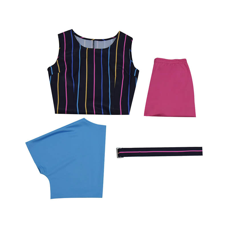 2021 Wandavision 80s Agnes Outfit Cosplay Costume ACcosplay
