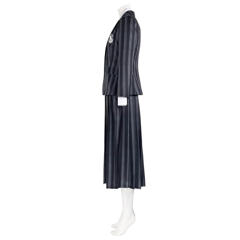 Wednesday Costume The Addams Family Wednesday Addams Costumes Black School Uniform