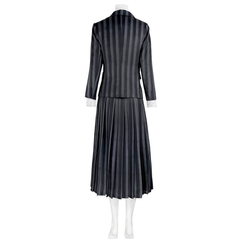 Wednesday Costume The Addams Family Wednesday Addams Costumes Black School Uniform