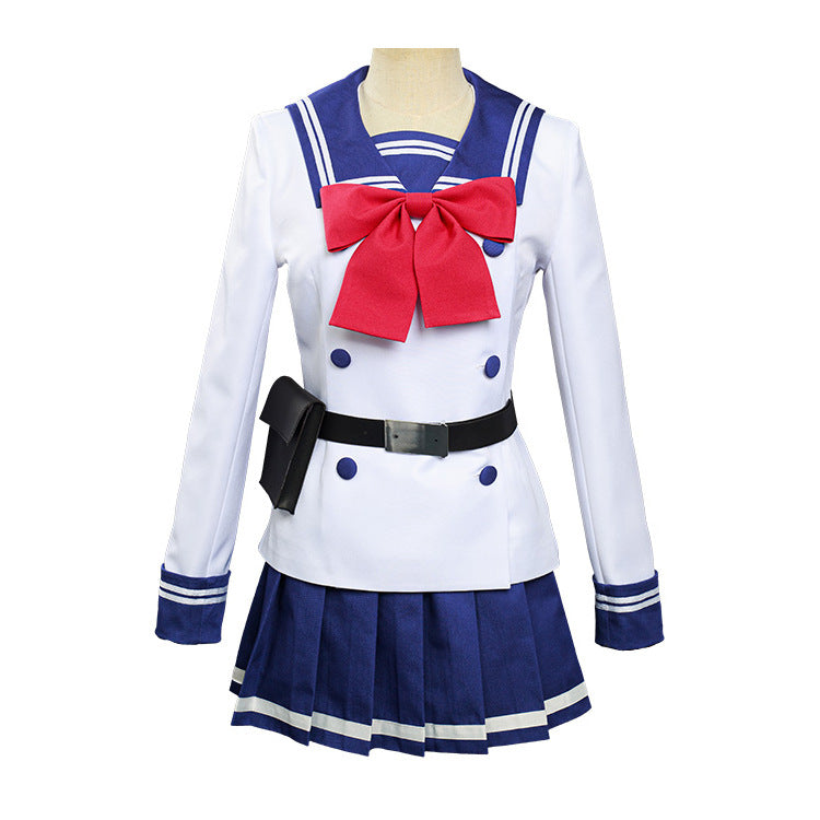 High Rise Invasion Cosplay Yuri Honjou School Uniform Anime Costume