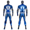 The Boys Reggie Franklin A-Train Cosplay Costume The Seven Member Superhero Jumpsuit