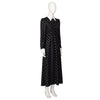 The Addams Family Wednesday Cosplay Costume Wednesday Addams Black Dress Halloween Outfit