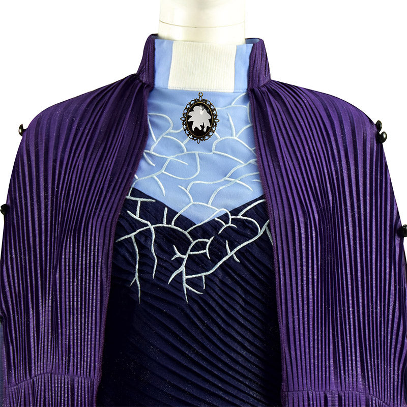 Agatha Harkness Cosplay WandaVision Costume Super Hero Suit Women Dress