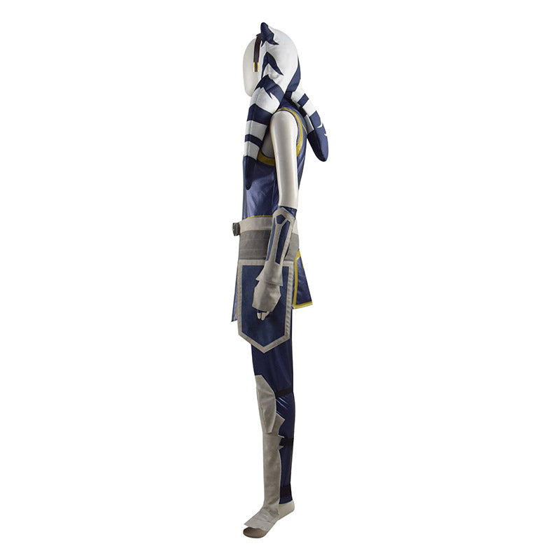 Ahsoka Tano Cosplay Costume Star Wars Clone Wars Season 7 Women Girls Outfit