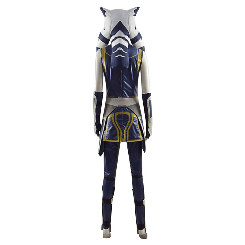 Ahsoka Tano Cosplay Costume Star Wars Clone Wars Season 7 Women Girls Outfit