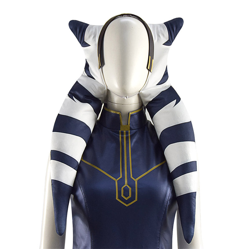 Ahsoka Tano Cosplay Costume Star Wars Clone Wars Season 7 Women Girls Outfit