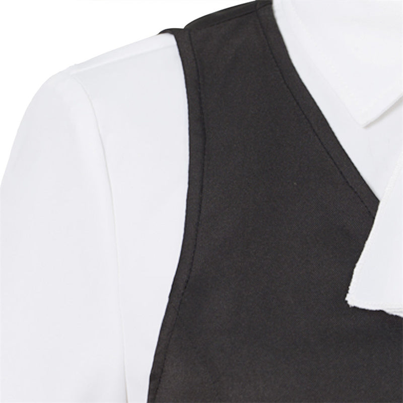 Ai Hayasaka Cosplay Kaguya-sama Love Is War Dress Costume Black White Maid Dress Suit