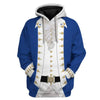 Alexander Hamilton Hoodie Colonial Costume 3D Printed Hoodie Jacket Sweatshirt Adults