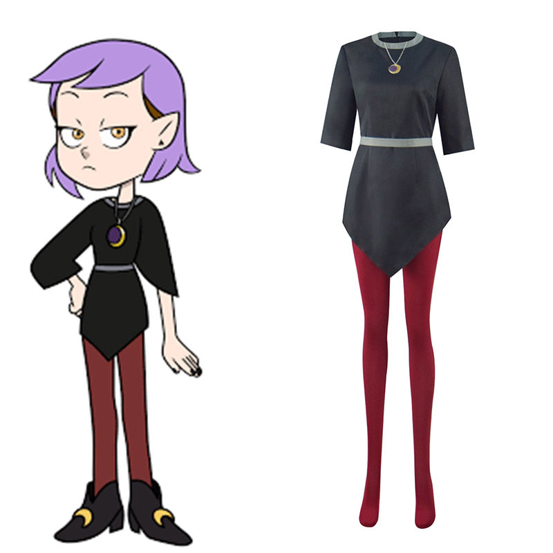 The Owl House Amity Cosplay Costume Girls Outfit Party Suit
