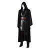 Anakin Skywalker Jedi Costume Star Wars Cosplay Black Cape Battle Suit