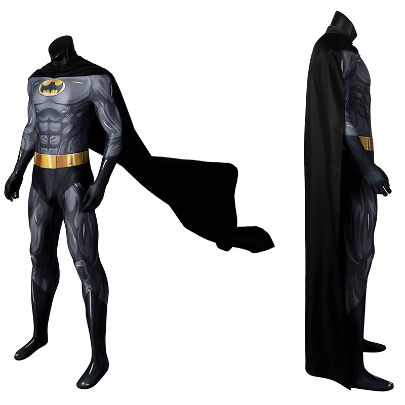 Batman The Animated Series Season 1 Cosplay Costume Batman Bodysuit Cape Mask