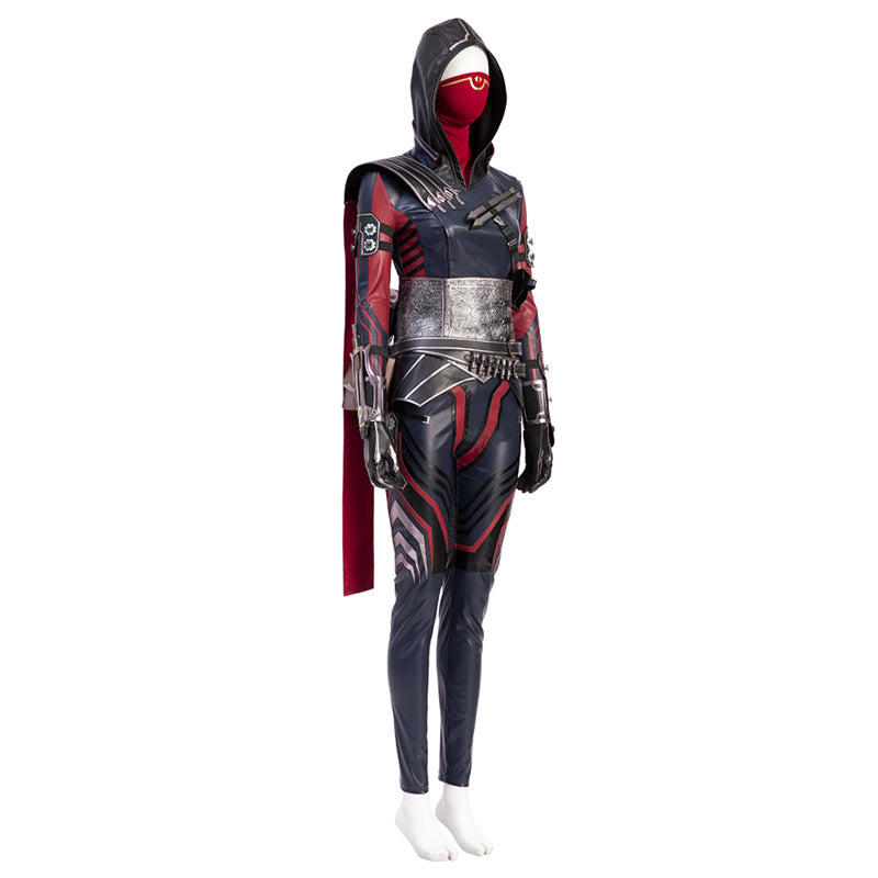 APEX Legends S13 Wraith Rift Stalker Cosplay Costume Game Evil Spirit Skin Suit