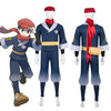 Pokemon Legends Arceus Cosplay Rei Male Player Teru Costume Anime Outfit
