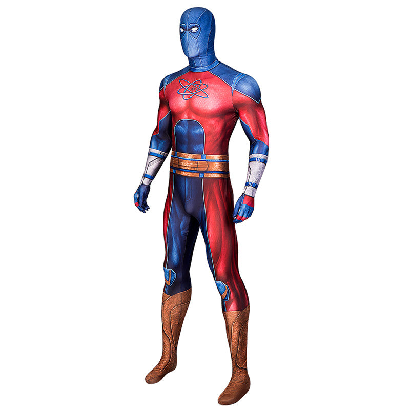 Black Adam Atom Smasher Costume The Atom Al Rothstein Cosplay Superhero Jumpsuit