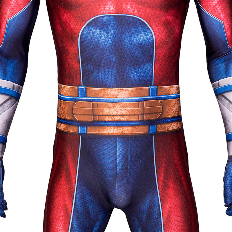 Black Adam Atom Smasher Costume The Atom Al Rothstein Cosplay Superhero Jumpsuit
