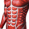 Anime Attack on Titan Cosplay Costume Men Giant Muscle Jumpsuit Halloween Carnival Suit