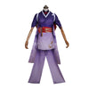 Genshin Impact Raiden Shogun Costume Gameplay Baal Cosplay Dress Purple Kimono Ying Version