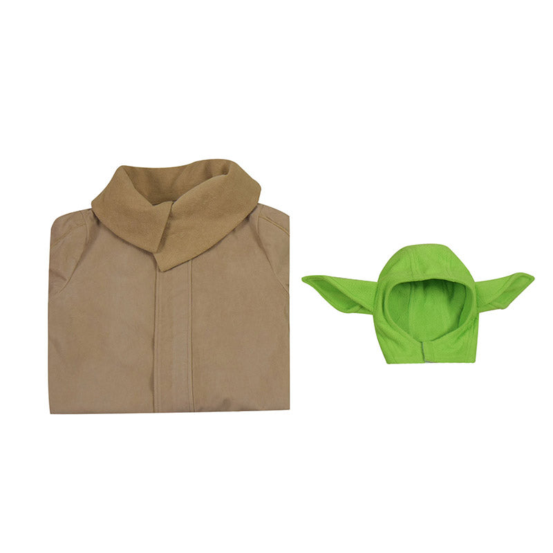 The Mandalorian Baby Yoda Costume Master Yoda Cospaly Coat Mask For Kids Adult
