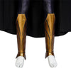 Black Adam Costume Movie Teth-Adam Cosplay Suit Black Superhero Jumpsuit With Cloak