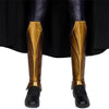 Black Adam Costume Movie Teth-Adam Cosplay Suit Black Superhero Jumpsuit With Cloak
