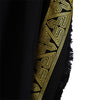 Black Adam Costume Movie Teth-Adam Cosplay Suit Black Superhero Jumpsuit With Cloak
