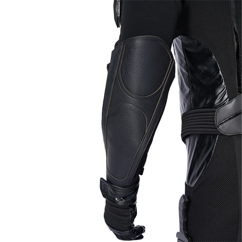 2023 The Boys Season 4 Black Noir Cosplay Costume Superhero Black Jumpsuit Bodysuit