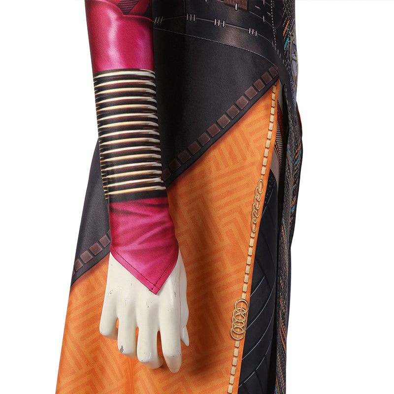 black panther okoye cosplay mini backpack Okoye Battle Suit Black Panther Wakanda Dora Milaje Okoye Cosplay Cost – ACcosplay