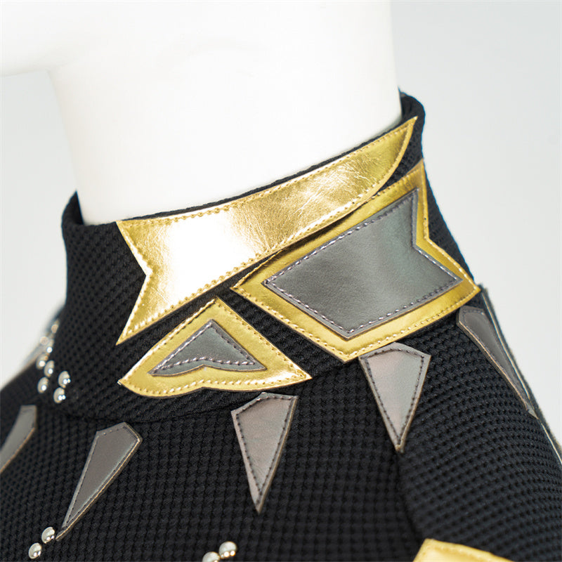 Black Panther 2 Shuri Cosplay Costume Shuri Battle Suit Supergirl Black Jumpsuit Halloween Outfit