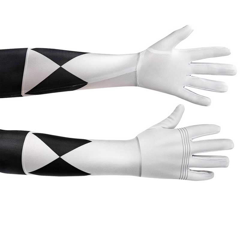 Kids Power Rangers Costume Black Ranger Cosplay Suit Mask Zentai Bodysuit