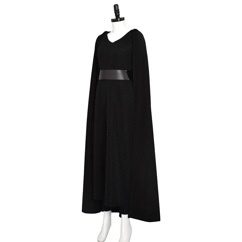 Star Wars: The Rise of Skywalker Black Rey Cosplay Costume Halloween C ...