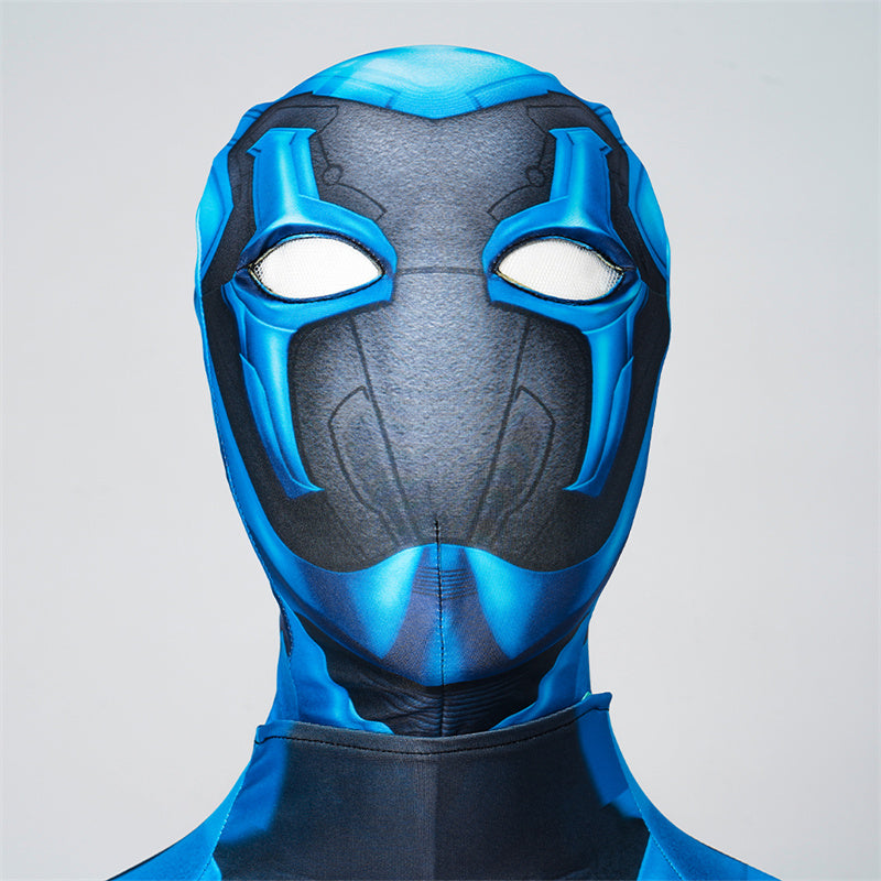 2023 Blue Beetle Cosplay Costume Superhero Jaime Reyes Jumpsuit Halloween Carnival Suit