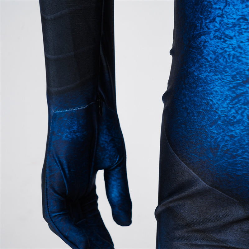 2023 Blue Beetle Cosplay Costume Superhero Jaime Reyes Jumpsuit Halloween Carnival Suit
