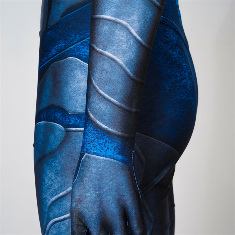 2023 Blue Beetle Cosplay Costume Superhero Jaime Reyes Jumpsuit Halloween Carnival Suit