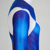 Mighty Morphin Power Rangers Cosplay Blue Ranger Costume Triceratops Ranger Halloween Jumpsuit