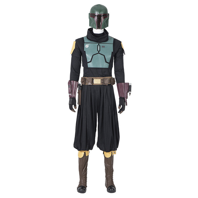 Mandalorian Boba Fett Cosplay Costume Halloween Carnival Outfits For Men