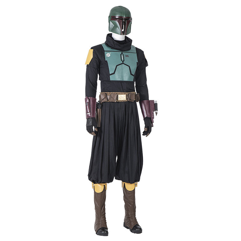 Mandalorian Boba Fett Cosplay Costume Halloween Carnival Outfits For Men