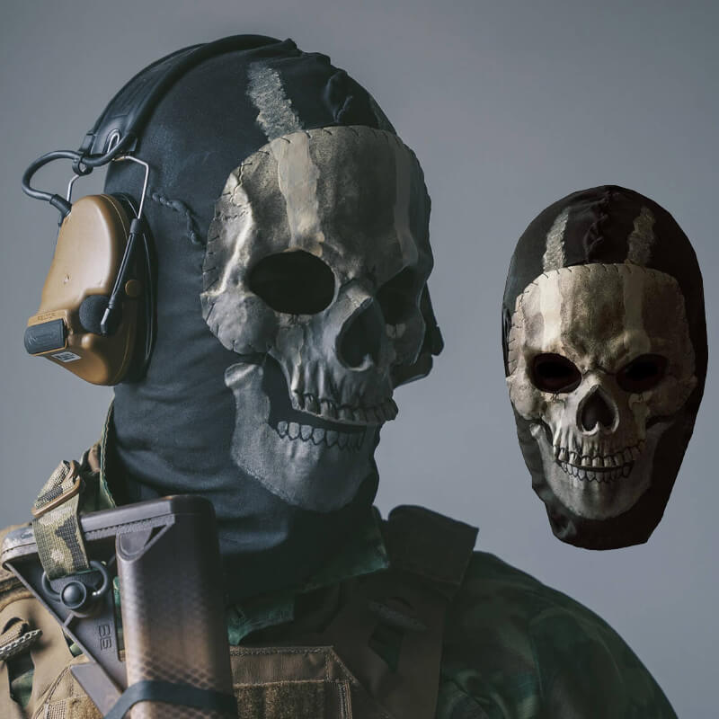 Ghost Mask MW2 Call of Mask Unisex COD Ghost Halloween Mask – ACcosplay