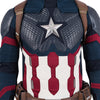 Captain America Costume Civil War Cosplay Superhero Jumpsuit Steven Rogers Battle Suit