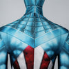 Miles Morales Captain America Spider-Man Cosplay Costume Superhero Spidey Jumpsuit