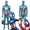 Miles Morales Captain America Spider-Man Cosplay Costume Superhero Spidey Jumpsuit