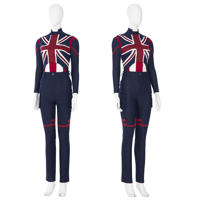 Captain Carter Cosplay What If Peggy Carter Cosplay Super Soldier Jumpsuit Outfit