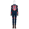 Movie Doctor Strange 2 Margaret Peggy Carter Cosplay Costume Captain Carter Bodysuit Battle Suit