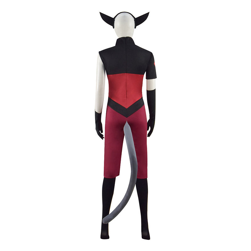 Catra Cosplay She-Ra And The Princesses of Power Costume Halloween Party Suit With Ears