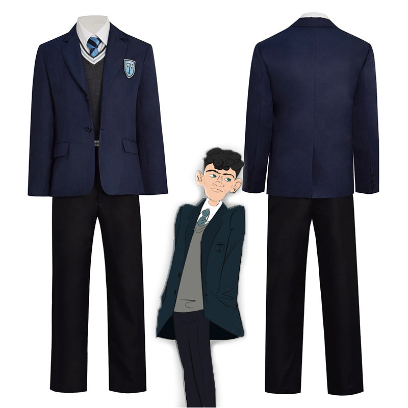 Charlie Spring Top Drama Heartstopper Charlie Spring Cosplay Costume British School Unifo ...