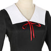 Kaguya-Sama: Love Is War Chika Fujiwara Cosplay Costume/Kaguya Shinomiya Cosplay Black Dress