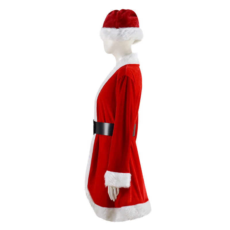 2022 Christmas Lady Cosplay Costume Christmas Party Suit Sexy Red Dress Bunny Girl Uniform, M 2022 Christmas Lady Cosplay Costume Christmas Party Suit Sexy Red Dress Bunny Girl Uniform, M
