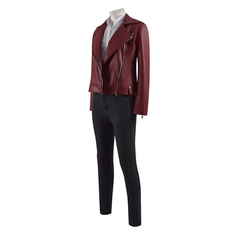 Resident Evil Infinite Darkness Girl Claire Redfield Cosplay Costume Without Shoes