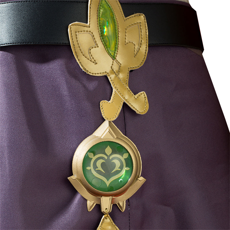 Genshin Impact Collei Cosplay Costume Gameplay Sumeru Collei Skin Dress Suit