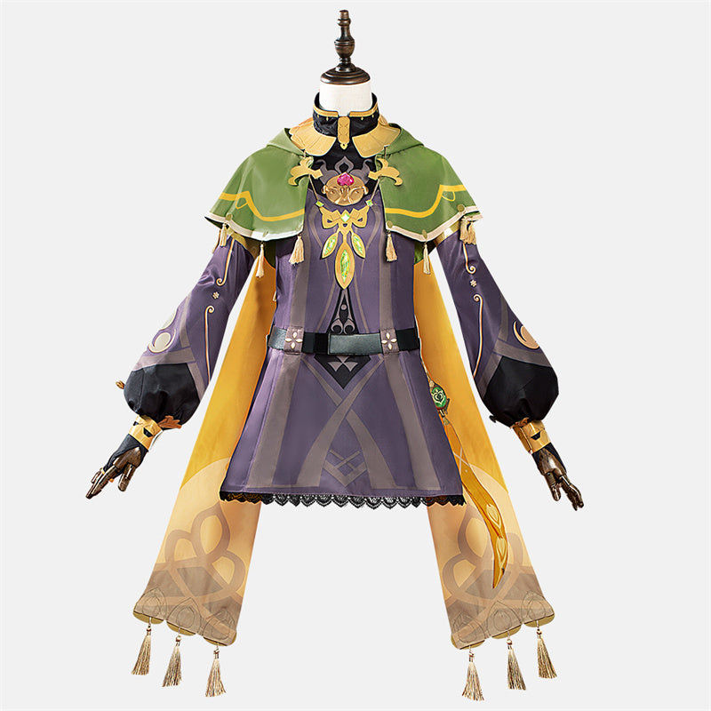 Genshin Impact Collei Cosplay Costume Gameplay Sumeru Collei Skin Dress Suit